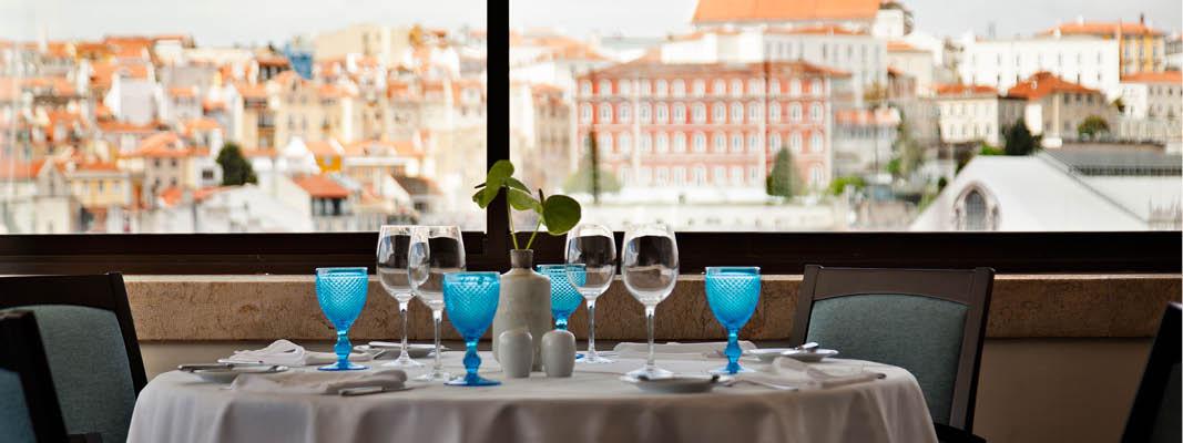 Hotellets restaurant Varanda de Lisboa